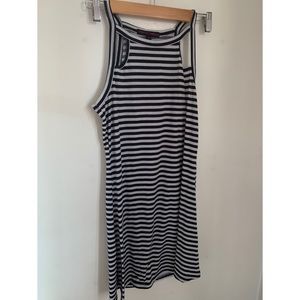 Black and white dress